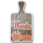 Give Thanks Cutting Board