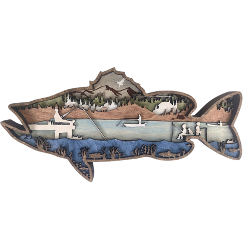 Largemouth Bass - Fishing 7 Layer